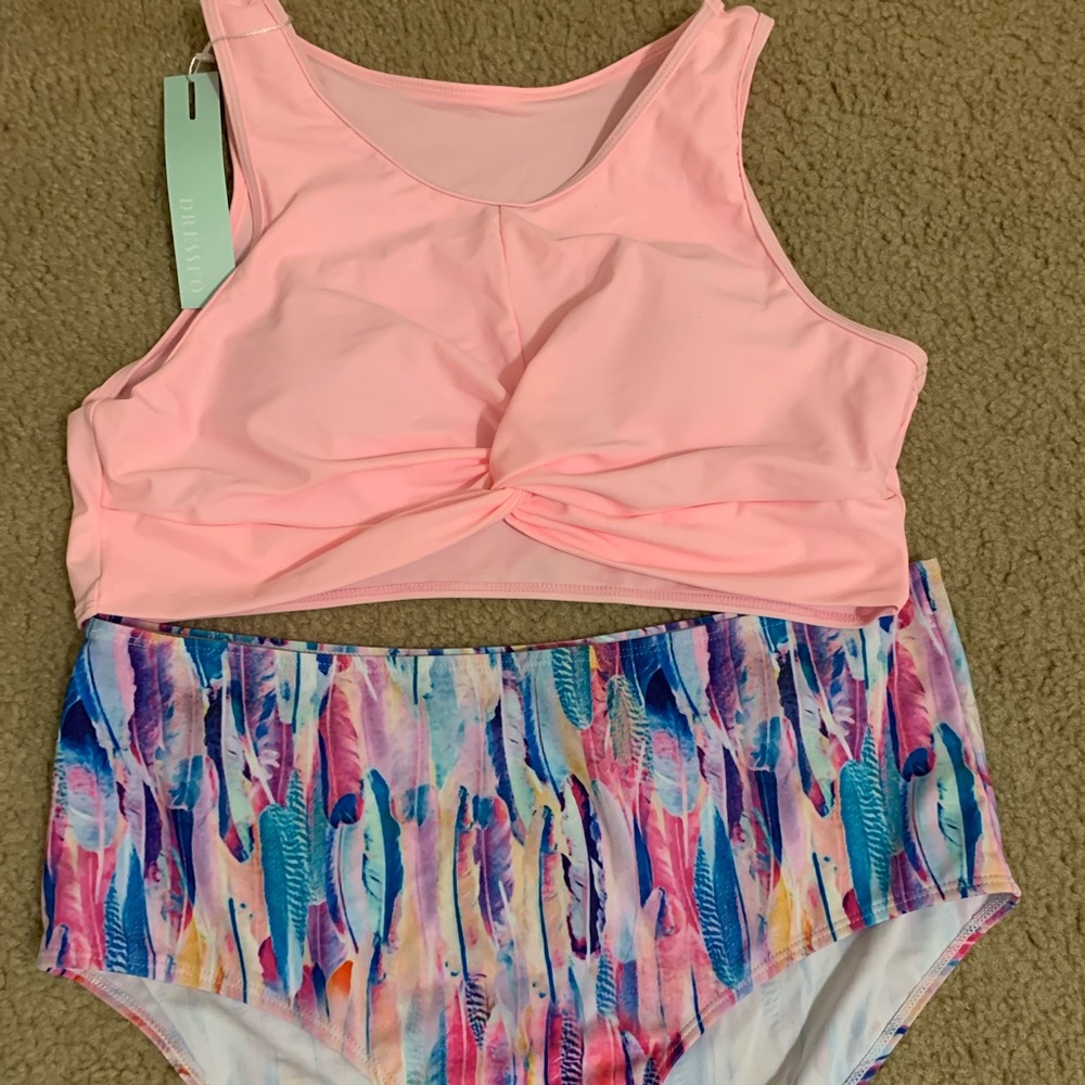 2 piece bathing suit